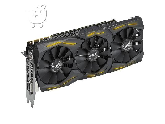 PoulaTo: Δημοκρατία της Αυστρίας της Gamers Strix Gaming GeForce GTX 1080 κάρτα γραφικών